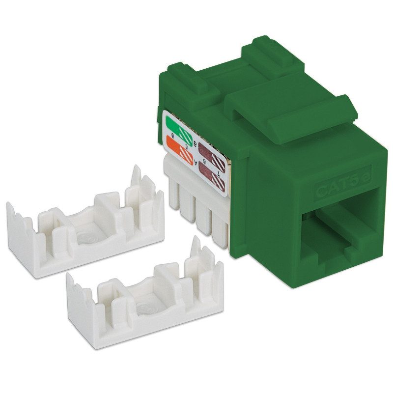 frutto keystone intellinet rj45 cat5e utp verde
