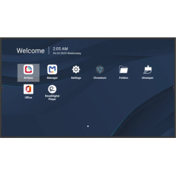 monitor digital signage led 65" viewsonic cde7531-1c 4k