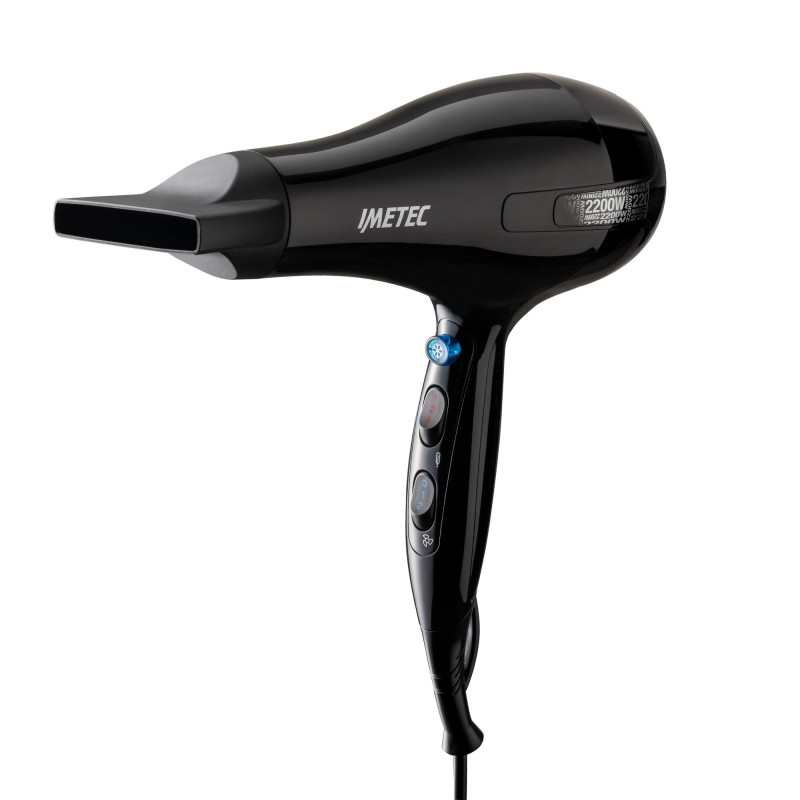 asciugacapelli imetec s6 2000 2200w nero [11977]