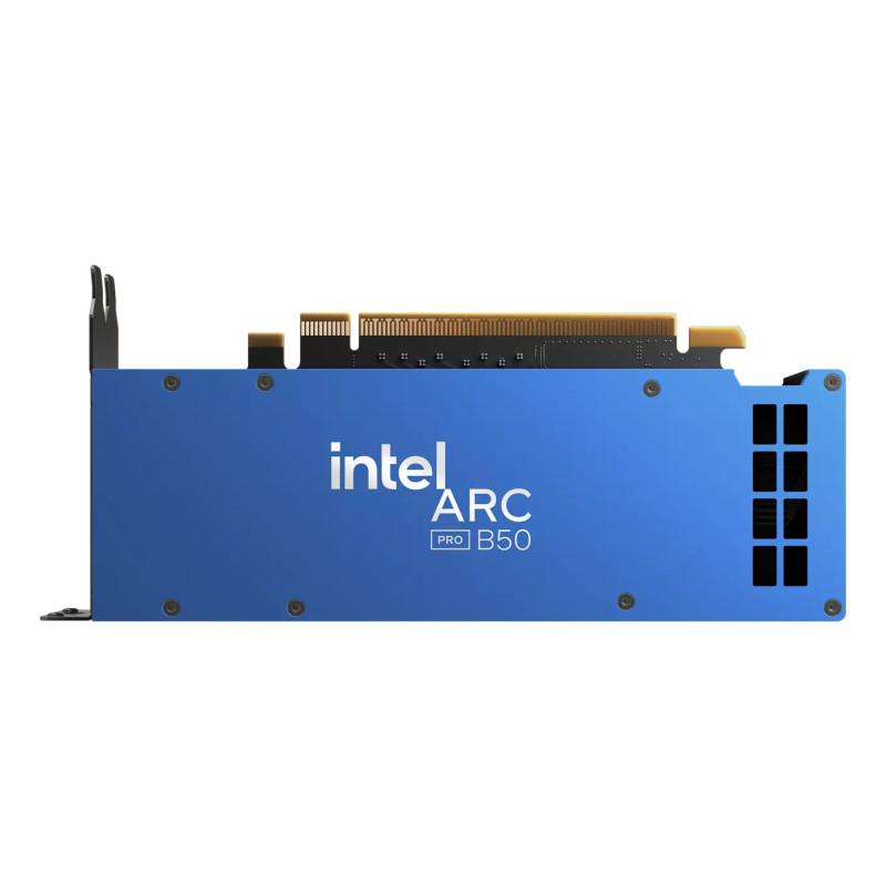 scheda video intel arc pro b50 16gb gddr6 128bit blu-nero
