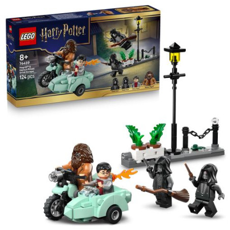 kit di costruzione lego harry potter fuga di hagrid e harry da privet