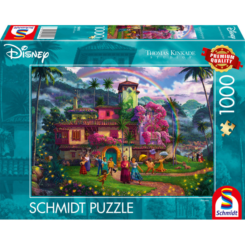 puzzle schmidt disney thomas kinkade studios disney encanto multicolore
