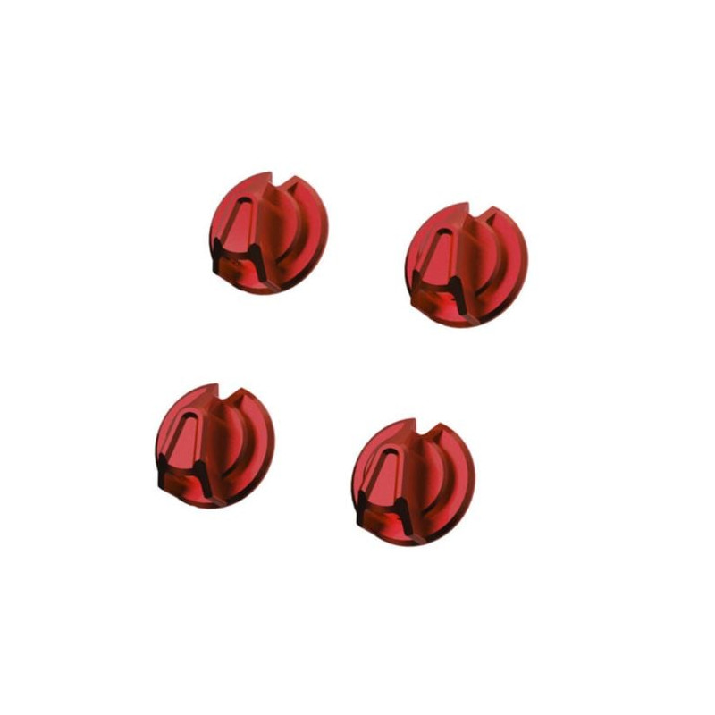 kit manopole volante soelpec lava rosso 4pz