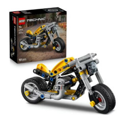 gioco da costruzione lego 42225 technic motorrad giallo 151pz [42225]