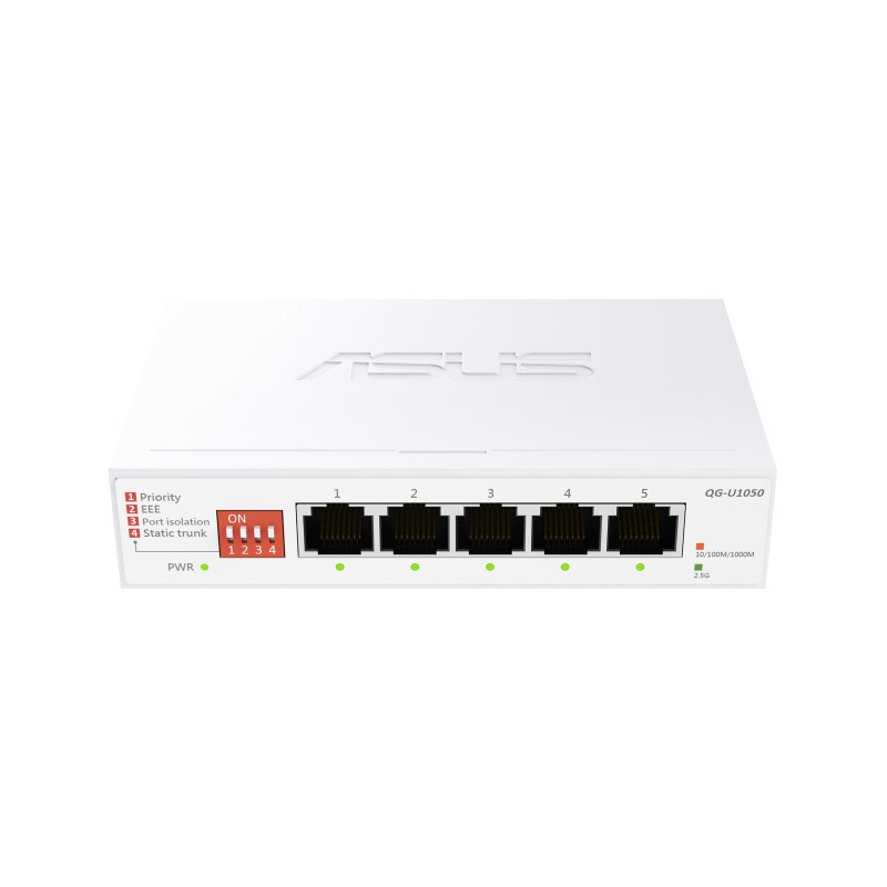 switch asus qg-u1050 non gestito 5 porte ethernet 100-1000-2500