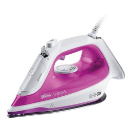 ferro da stiro a vapore braun texstyle 5 si 5225 300ml 2500w rosa