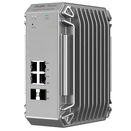 switch ruijiee reyee rg-nis3100-4gt2sfp-hp industriale