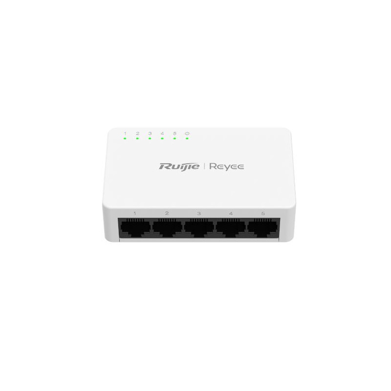 switch ruijiee reyee rg-es05f 5 porte 10-100 bianco [rg-es05f]