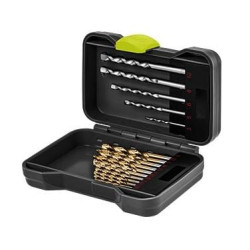 set punte trapano goobay per metallo 17pz