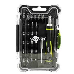 set di cacciaviti goobay precisione 26pz