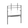 supporto tv techly da parete motorizzato slimfit per tv doppio 60-110''