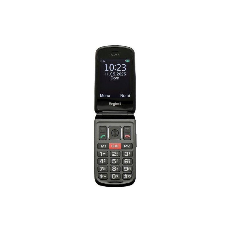 cellulare beghelli salvavita phone slv19 2.8'' 1000mah nero