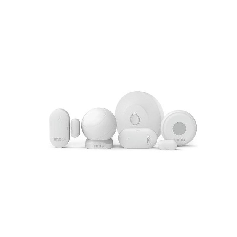 kit sistema di allarme imou wireless bianco 5pz [kit-iot-homealarmkit]