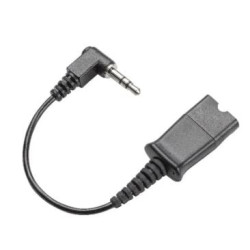 cavo adattatore hp poly 3.5mm a qd 3m nero [85q40aa]
