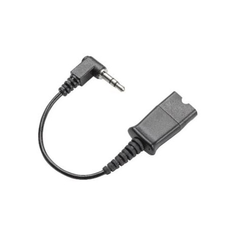 cavo adattatore hp poly 3.5mm a qd 3m nero [85q40aa]
