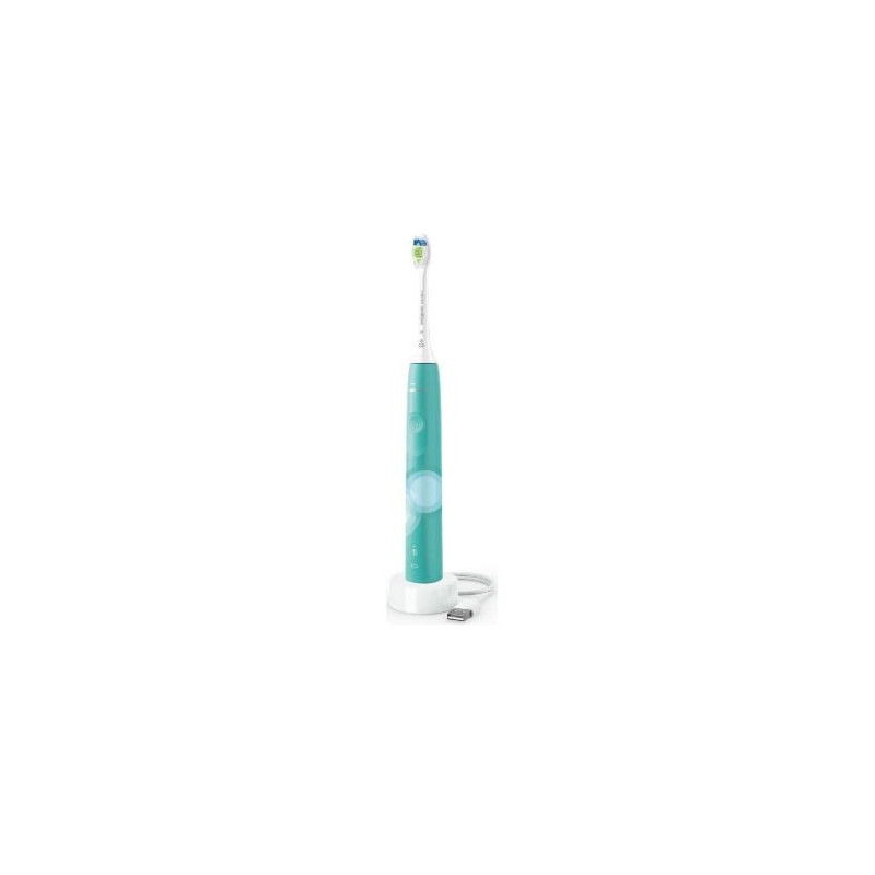 spazzolino elettrico philips sonicare 4100 serie hx3689/43 verde