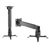 supporto muro link universale max 10kg nero [lkbr0401]