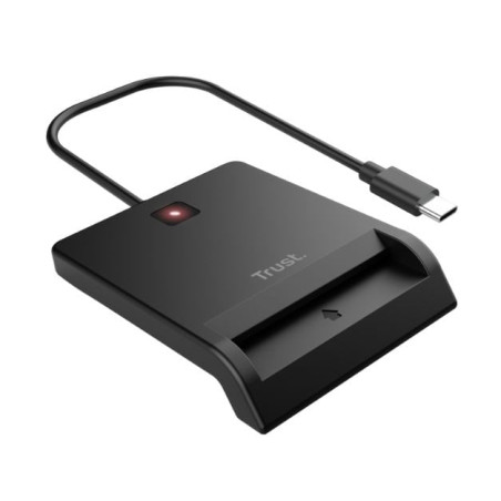 lettore di smart card trust 26253 per identificazione personale nero