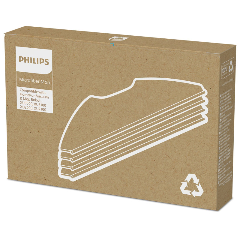 panno lavapavimento philips homerun xv1430/00 4pz [xv1430/00]