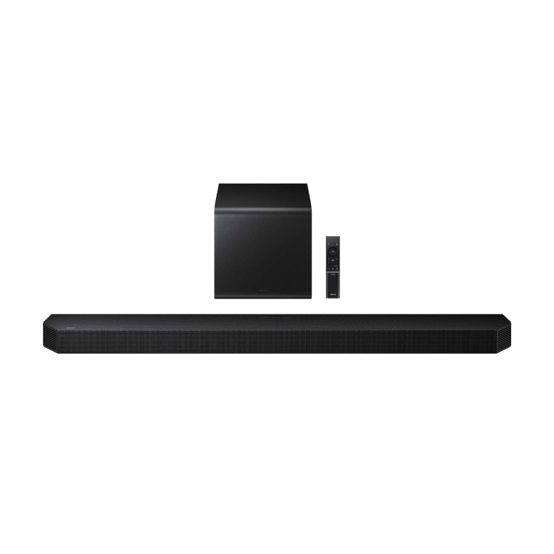 soundbar samsung hw-qs700f/zf subwoofer wireless 345w nero [hw-qs700f/zf]