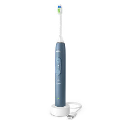 spazzolino elettrico philips sonicare 4100 hx4041-48 blu [hpphiszhx404148]