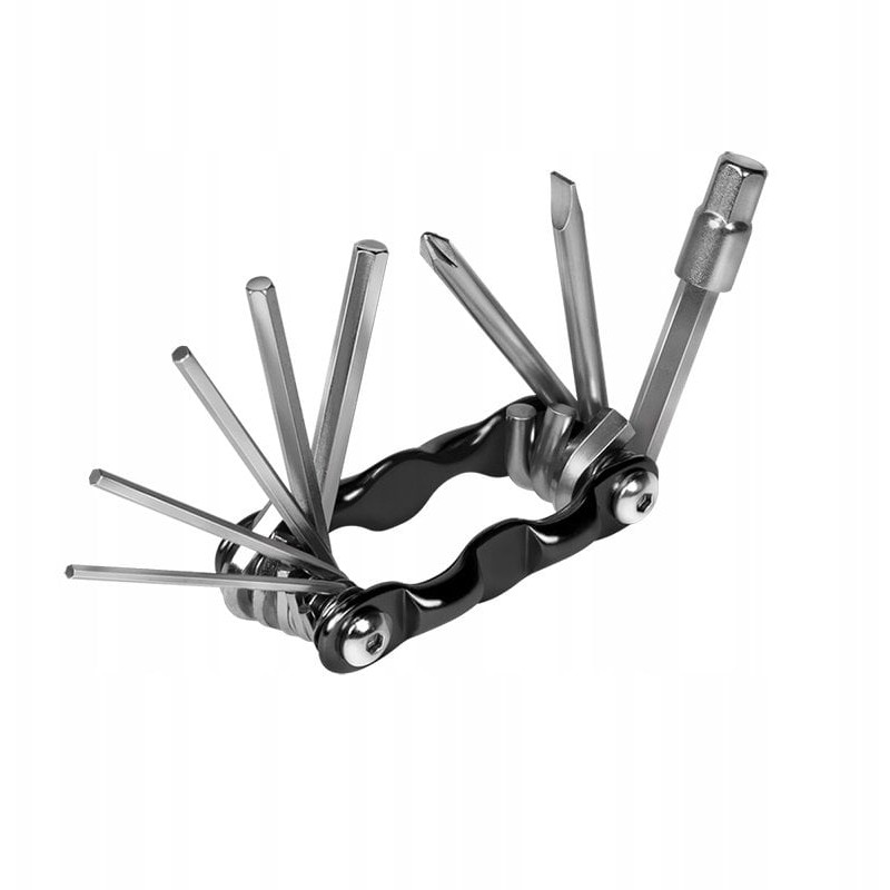 mini attrezzo logilink wz0071 per biciclette pieghevole 9in1 nero