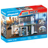 set da gioco playmobil 71874 city action stazione di polizia con