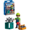 set da gioco playmobil 72031 special plus meccanico con attrezzi