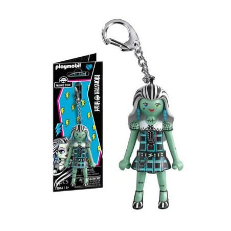 portachiavi playmobil 72044 monster high frankie stein multicolore