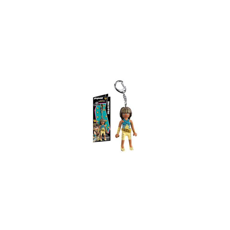 portachiavi playmobil 72045 monster high cleo de nile multicolore