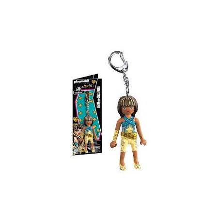 portachiavi playmobil 72045 monster high cleo de nile multicolore