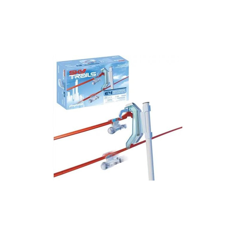 set da gioco playmobil 72060 sky trails e4 grilletto multicolore