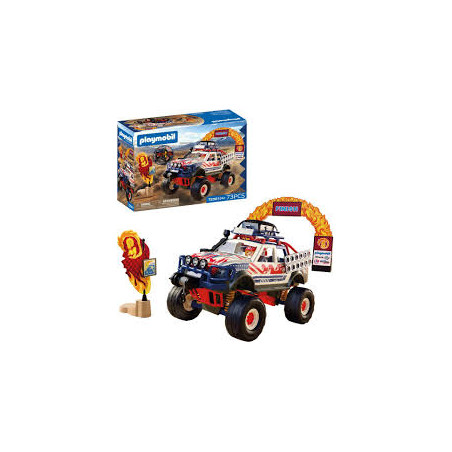 set da gioco playmobil 72061 camion fuoristrada multicolore 73pz
