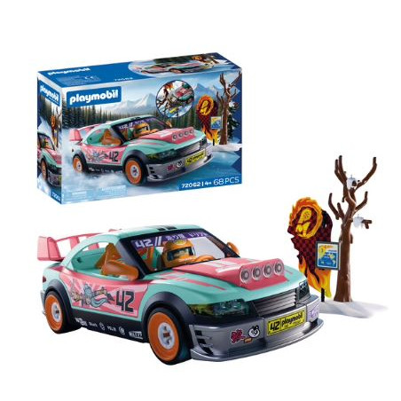 set da gioco playmobil 72062 offroad tuningcar multicolore 68pz [72062]