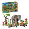 set da gioco playmobil 72068 animals & friends elefante con il