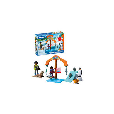 set da gioco playmobil 72073 animals & friends zoo esplorare