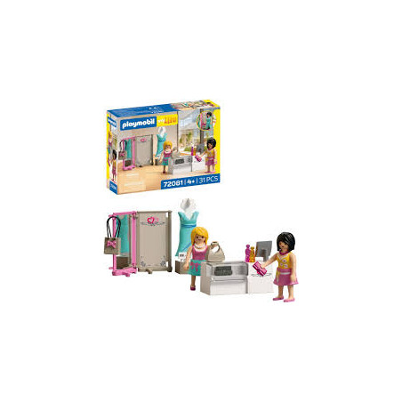 set da gioco playmobil 72081 mylife boutique di moda multicolore