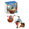 set da gioco playmobil 72100 uovo 2in1 isola dei pirati multicolore