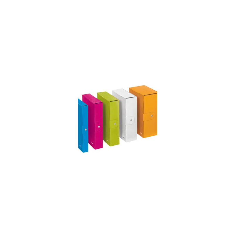 scatola progetto leitz wow dorso 10cm verde metal [39680064]