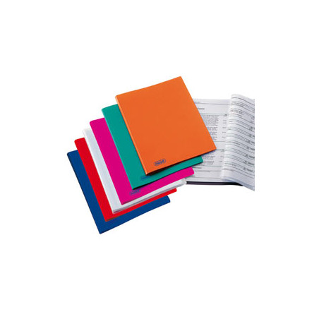 portalistini a buste fisse favorit 22x30-100 buste nero spn [100460318]