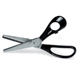 forbici lebez tagliacampioni zig-zag in ghisa 19 cm art.4340