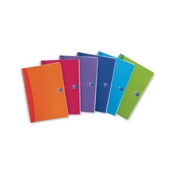 blocco spiralato oxford maxiquaderno 210x297mm 5mm 90gr 90fg my colours