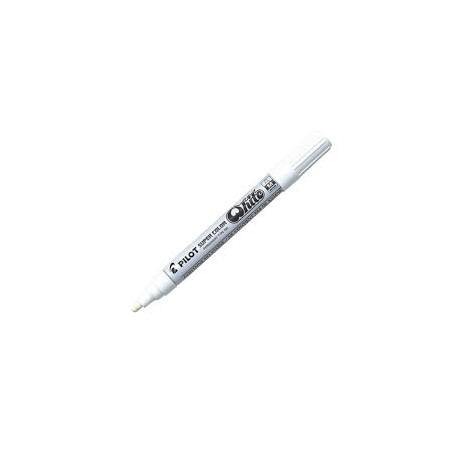marcatore super color white medium a vernice pilot [002456]