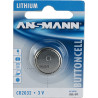 pila ansmann 1 pz. a bottone litio cr 2032 [522513]