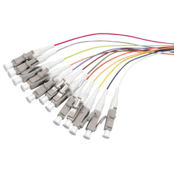 Set 12 pigtail lc 9/125 os2 2m