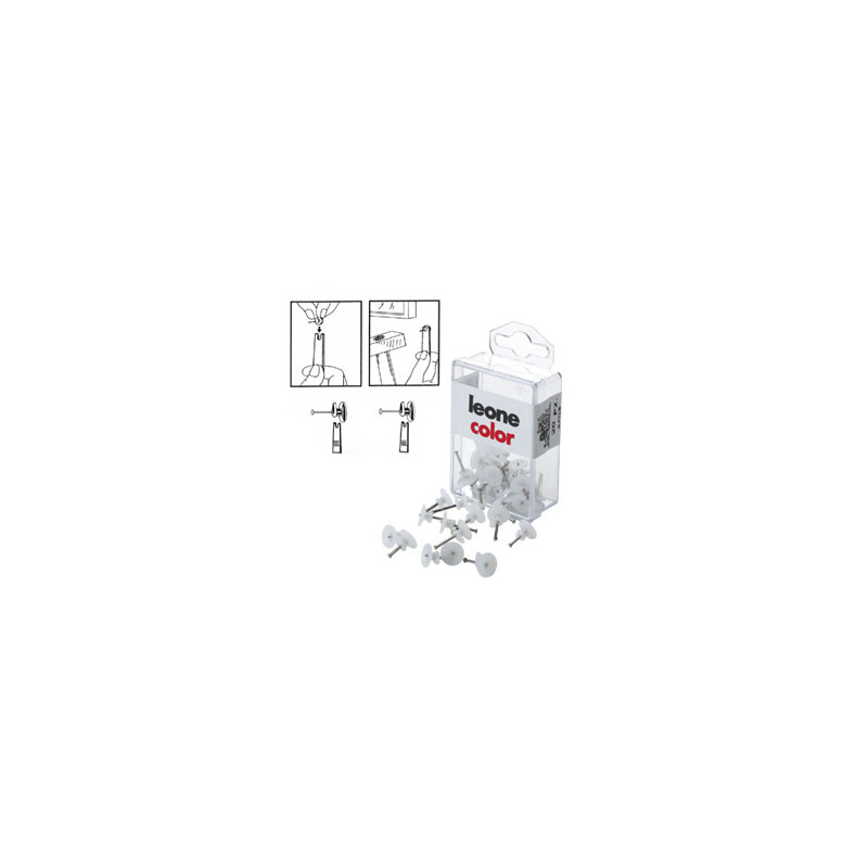 appendicartello leone 20 pz. ganci blitz con spilli [apgb]