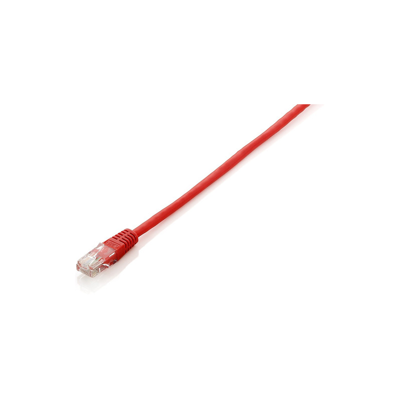 cavo di rete equip eco cat6 u/utp 1.00m rosso bulk [625420]