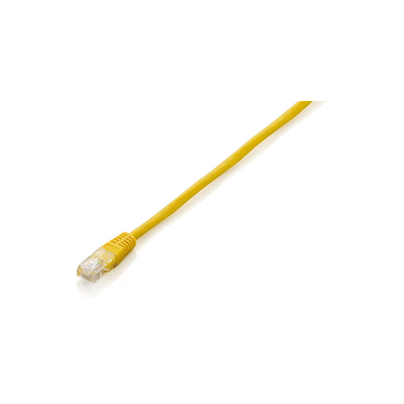 cavo di rete equip eco cat6 u/utp 3.00m giallo bulk [625462]