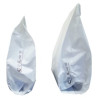 100 sacchetti bianchi 10x21cm +7,5cm in carta kraft [pf500410]