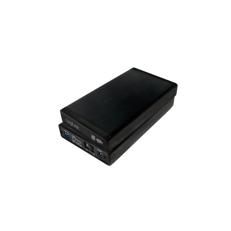 box hard disk esterno 3,5 logilink sata, 3.0, nero [ua0284]